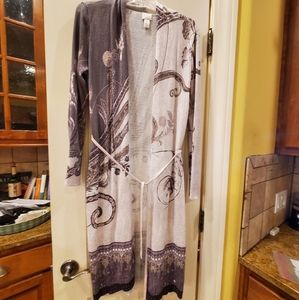 Chico's Long Cardigan, Size 0